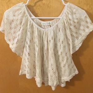 Lacey, Flowy Crop Top
